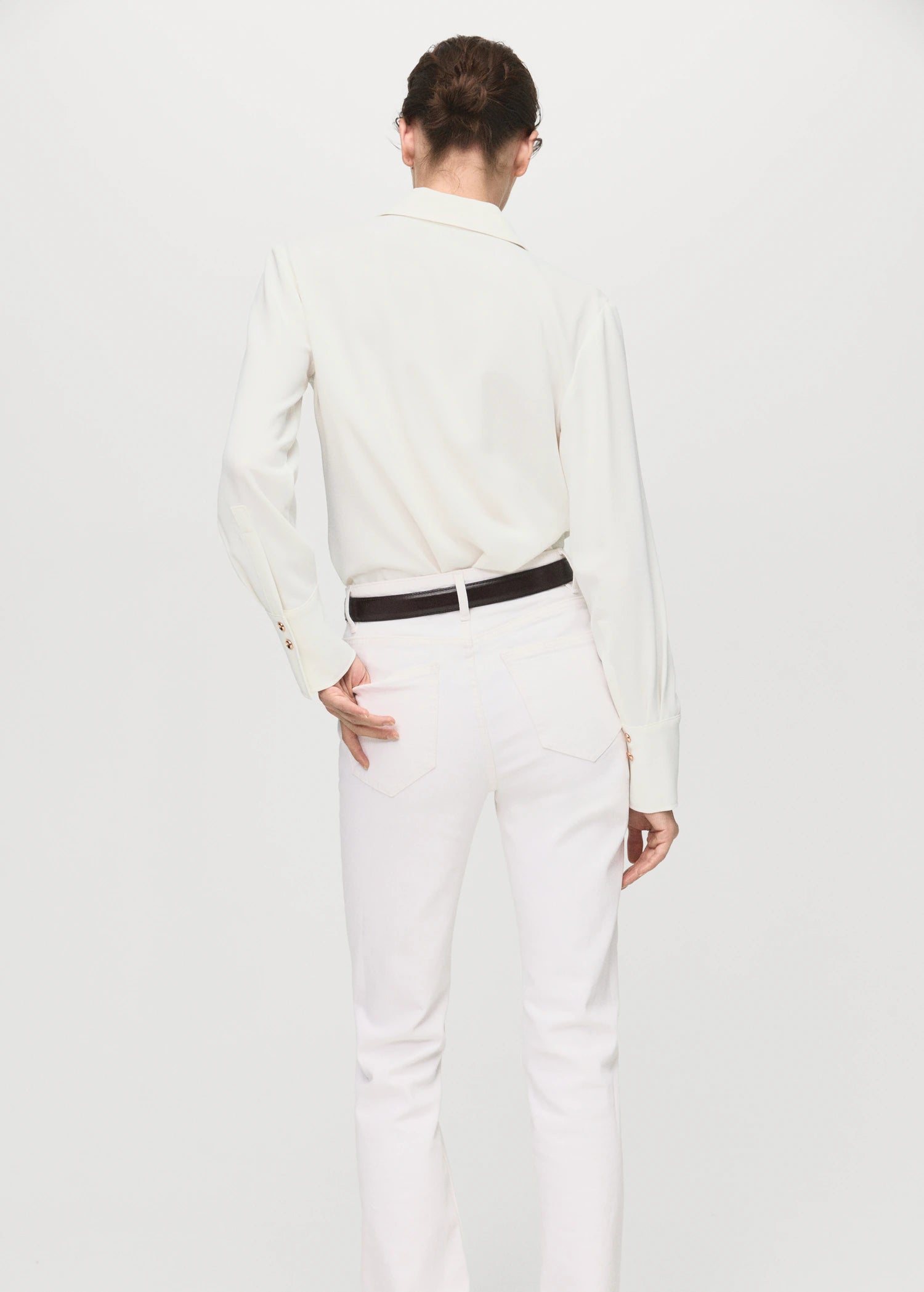 Shirt With Jewel Buttons