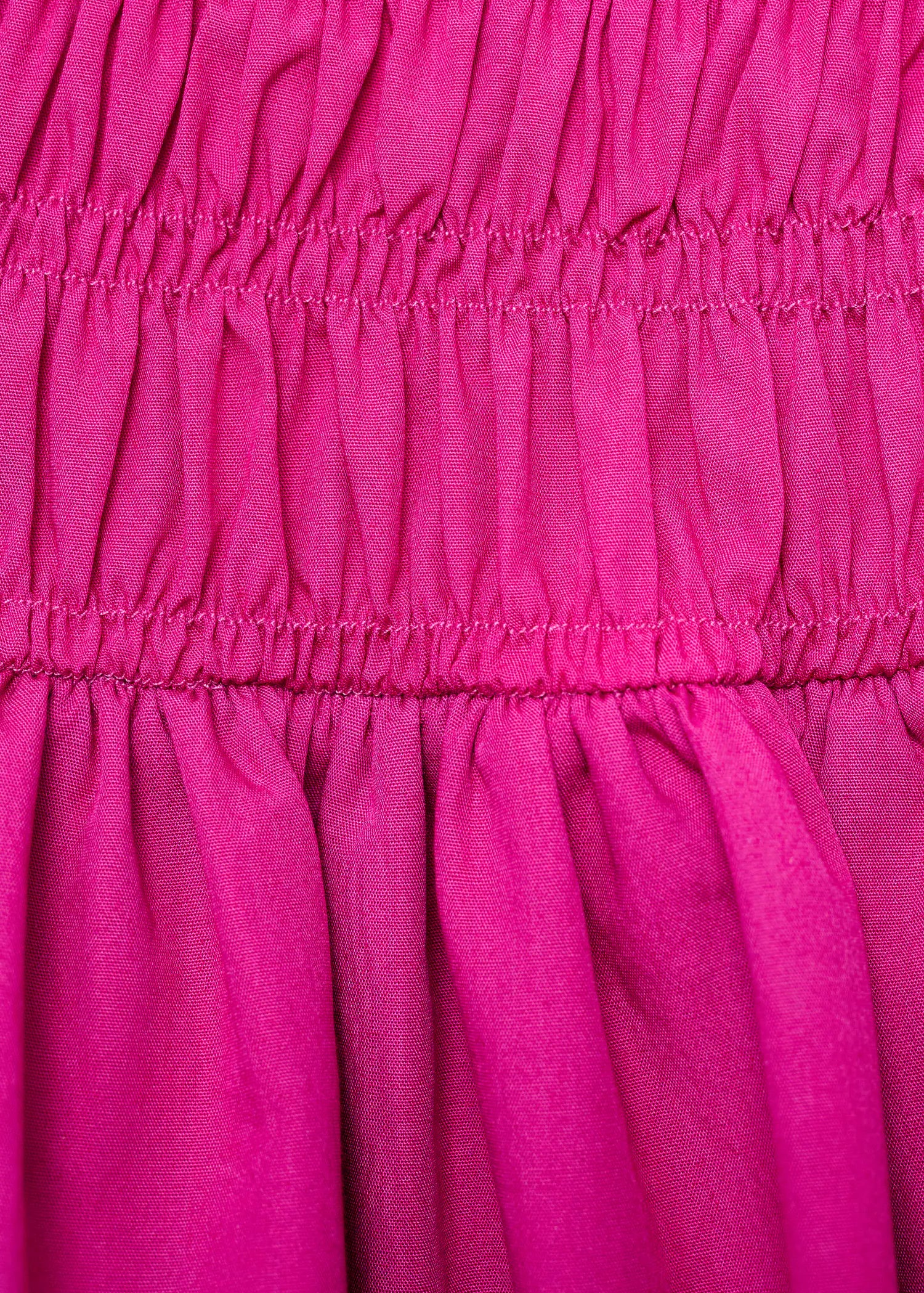 Short Gathered Balloon Dress