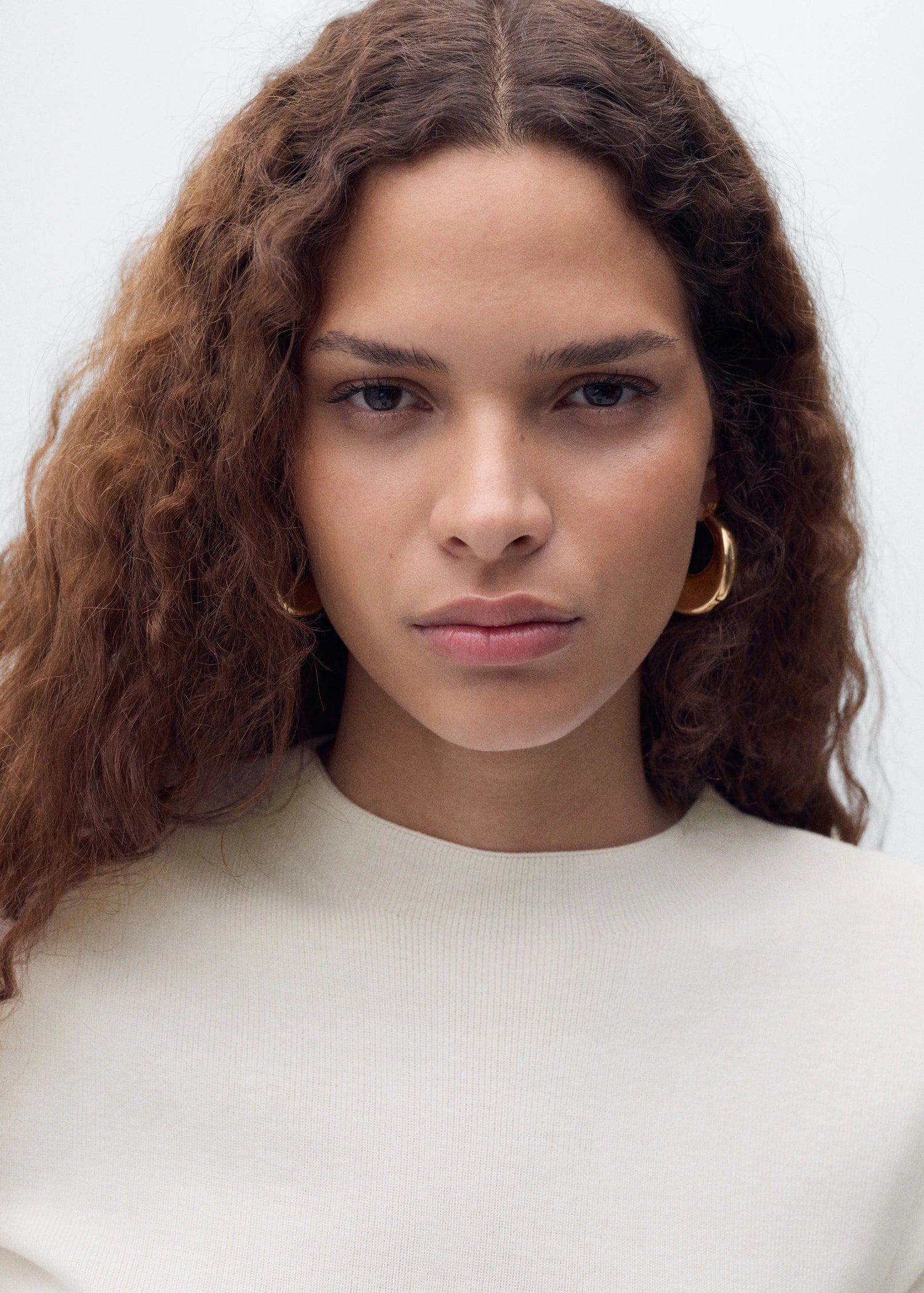 Short Sleeved Fine Knit Sweater