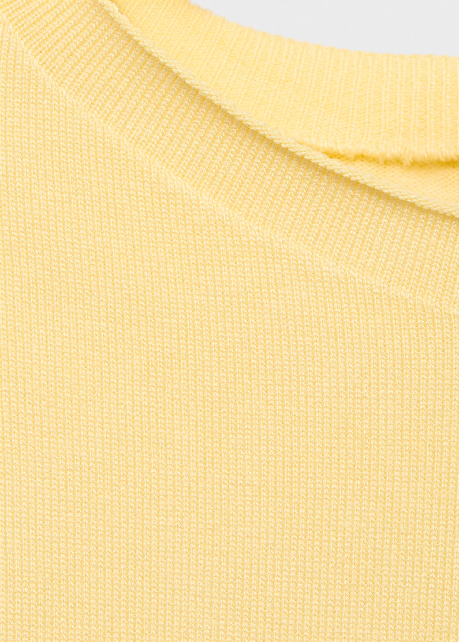 Short Sleeved Fine Knit Sweater