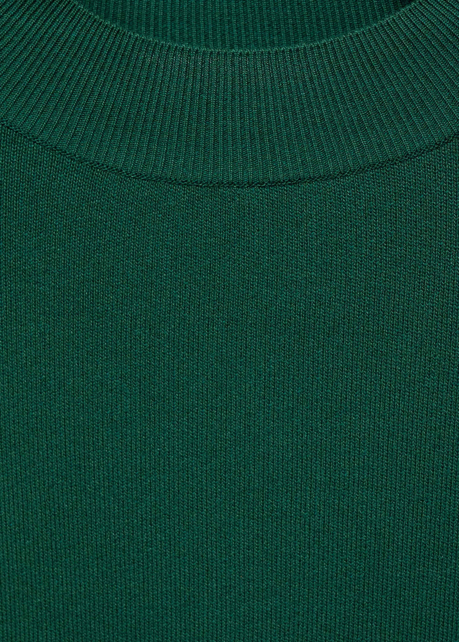 Short Sleeved Fine Knit Sweater