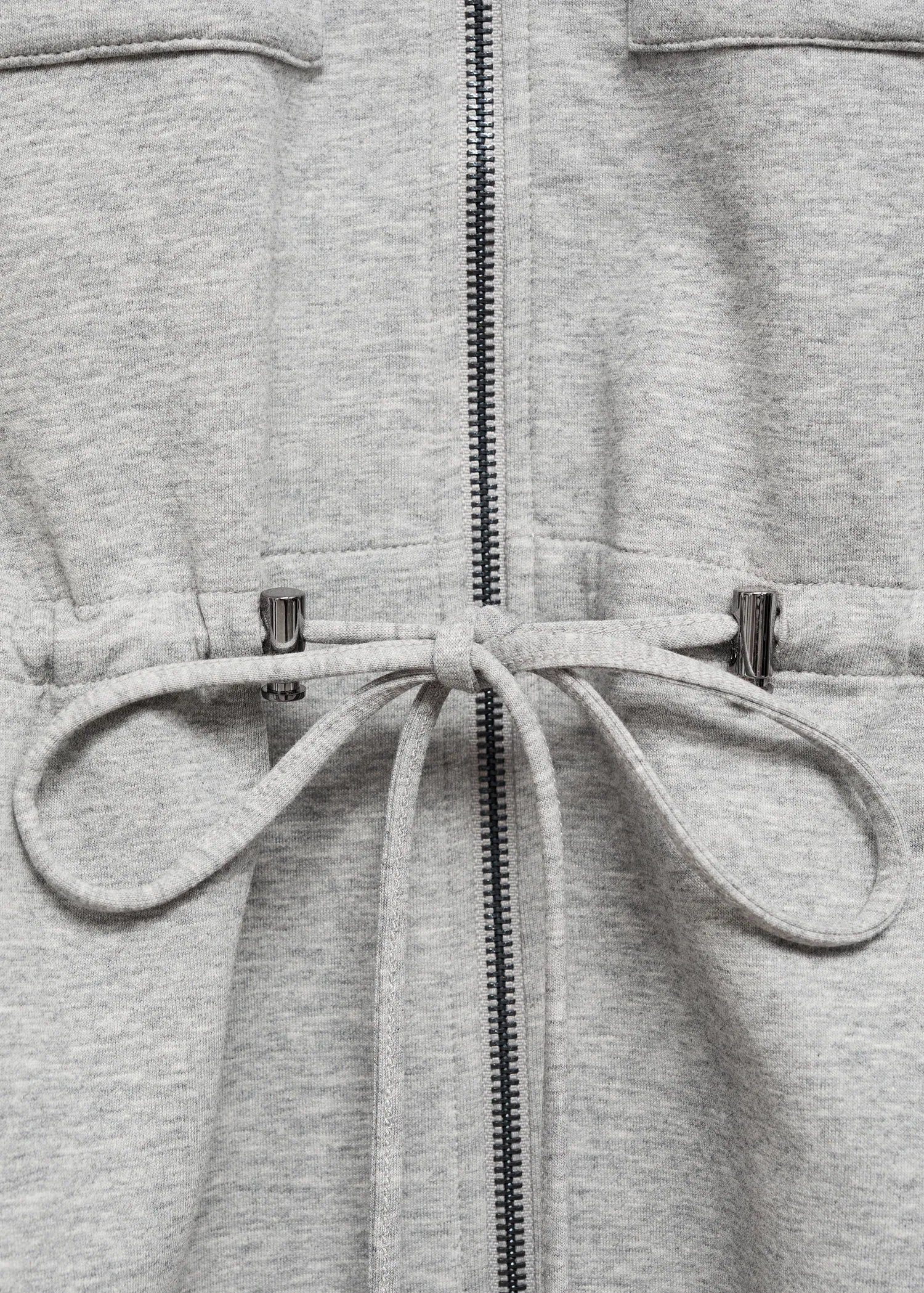 Short Sleeved Jacket With Adjustable Waistband