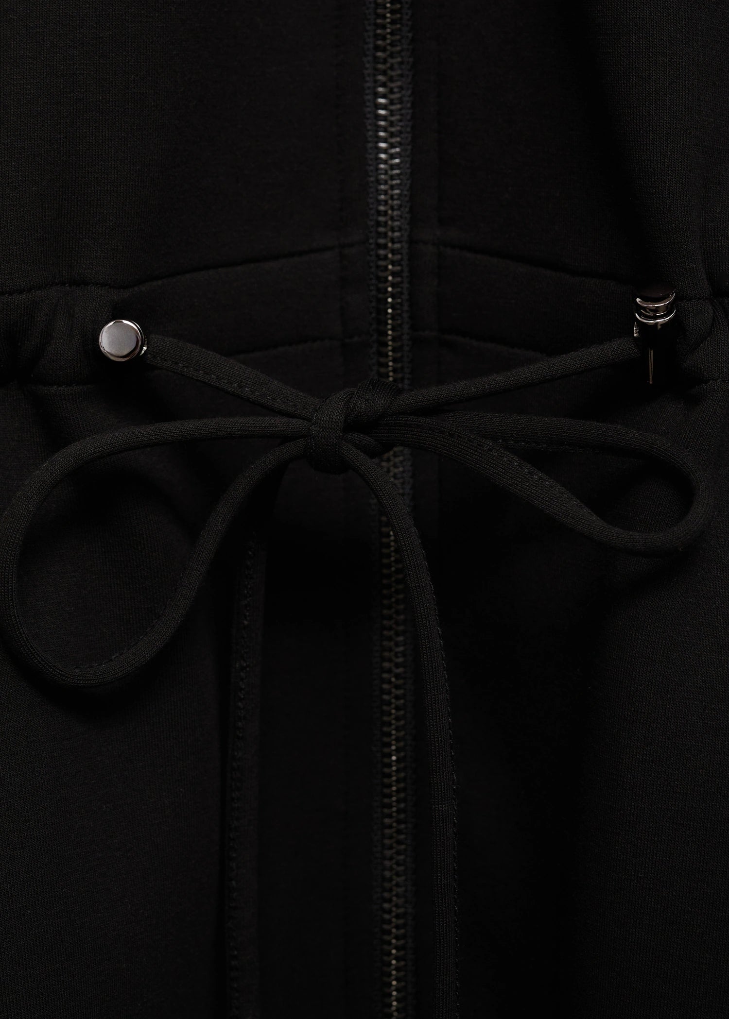 Short Sleeved Jacket With Adjustable Waistband