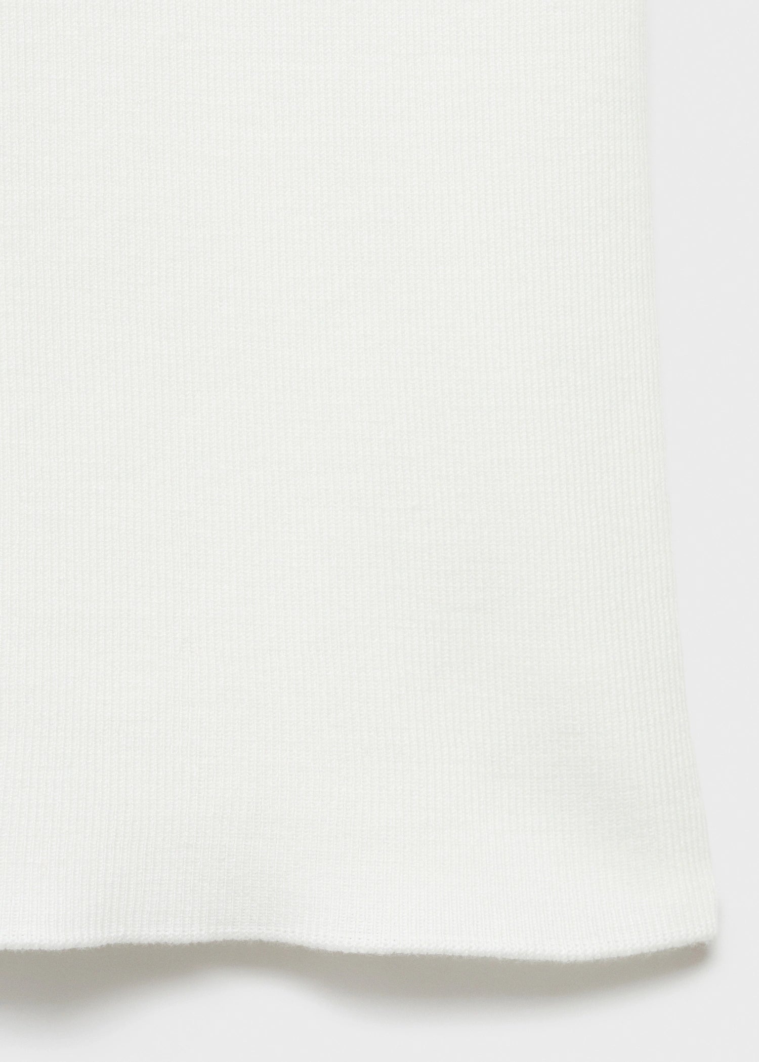 Short Sleeved Knitted Cotton Sweater