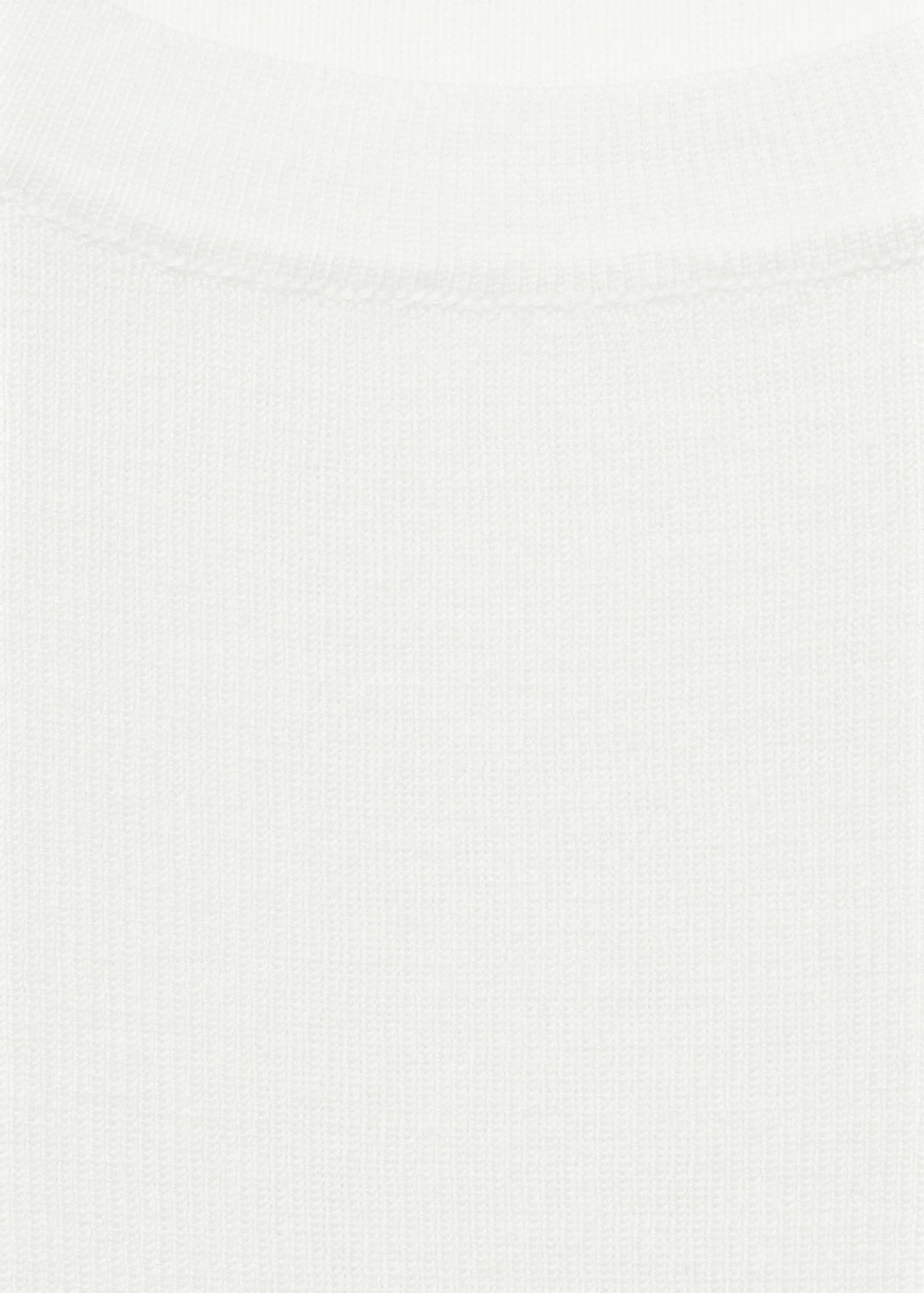 Short Sleeved Knitted Cotton Sweater