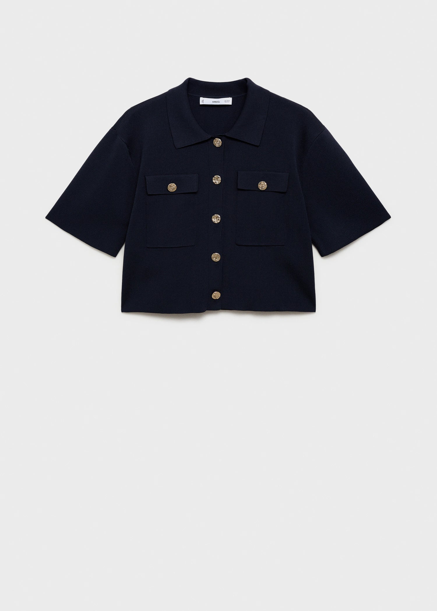 Short Sleeved Knitted Jacket