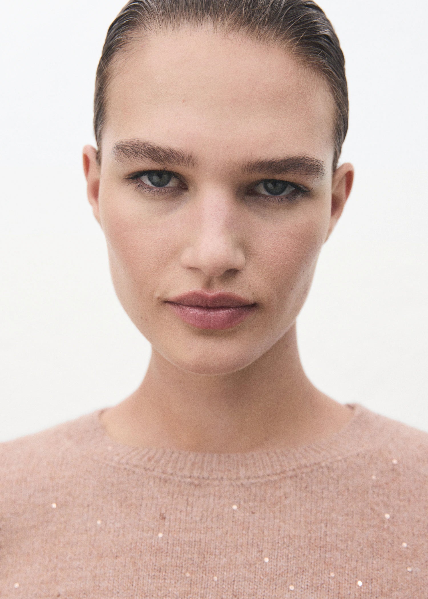 Short Sleeved Lurex Sweater