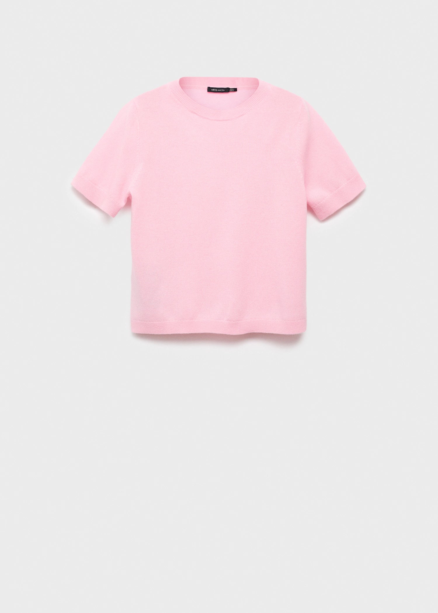 Short Sleeved Wool Sweater