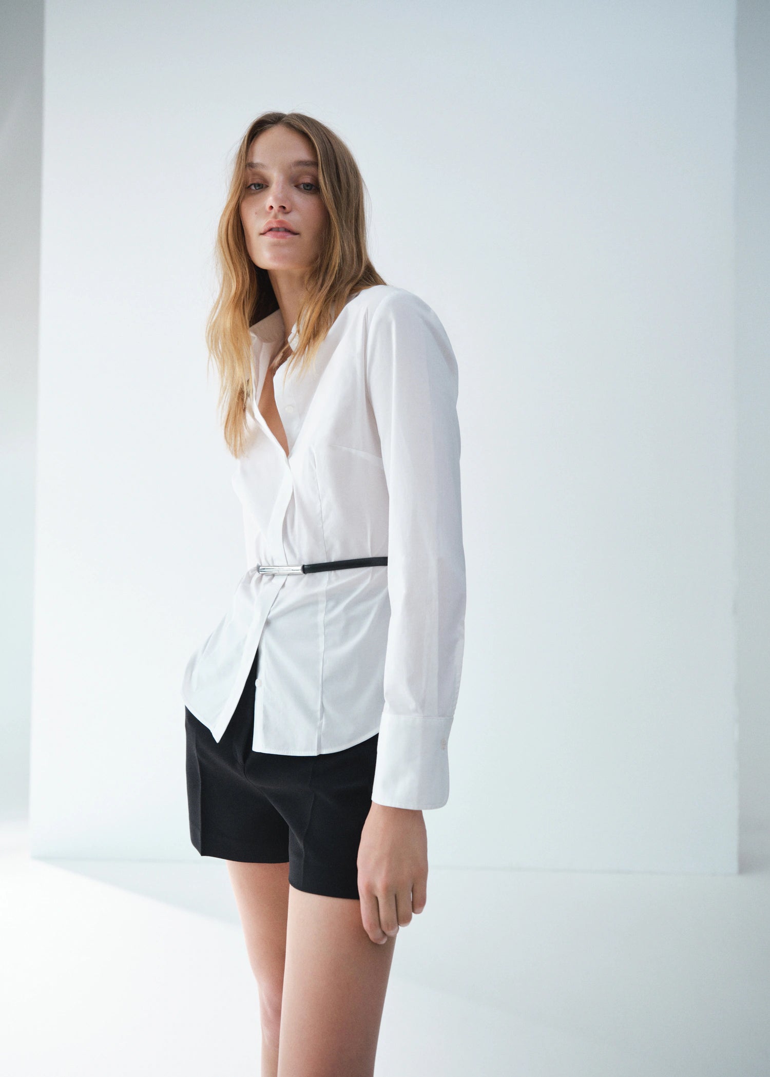 Slim Fit Poplin Shirt