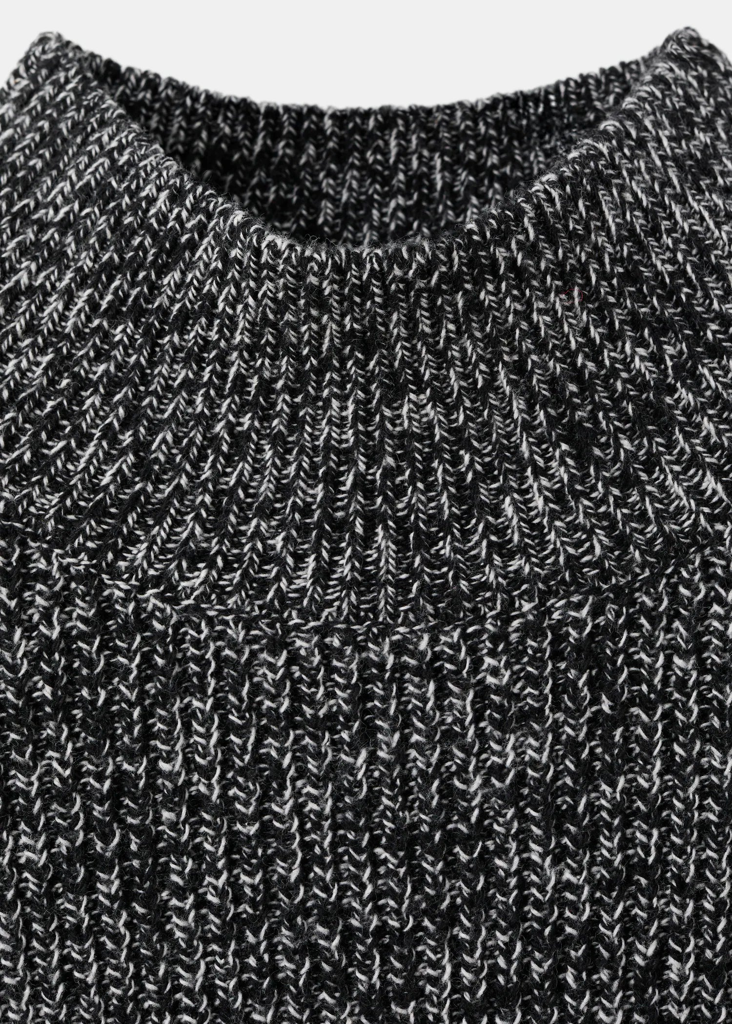 Speckled Perkins Neck Sweater