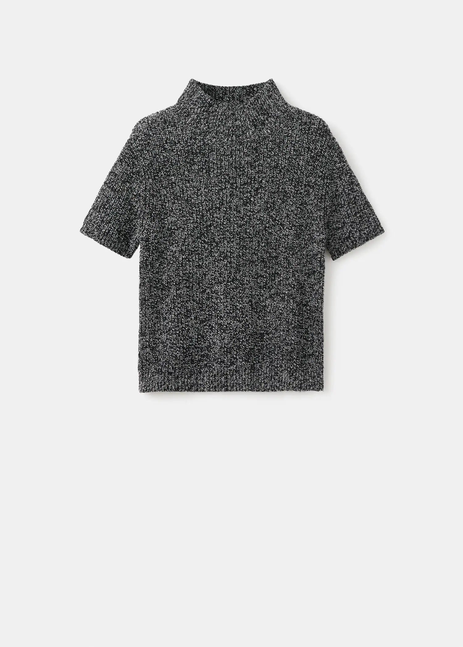 Speckled Perkins Neck Sweater
