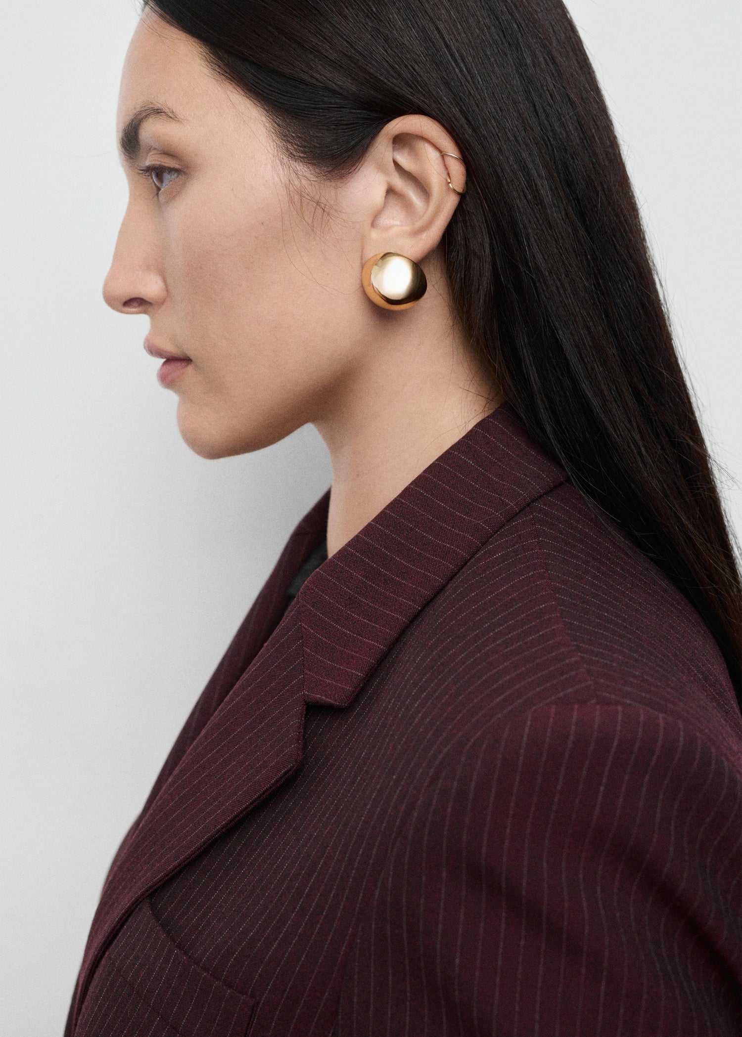 Straight Fit Suit Blazer