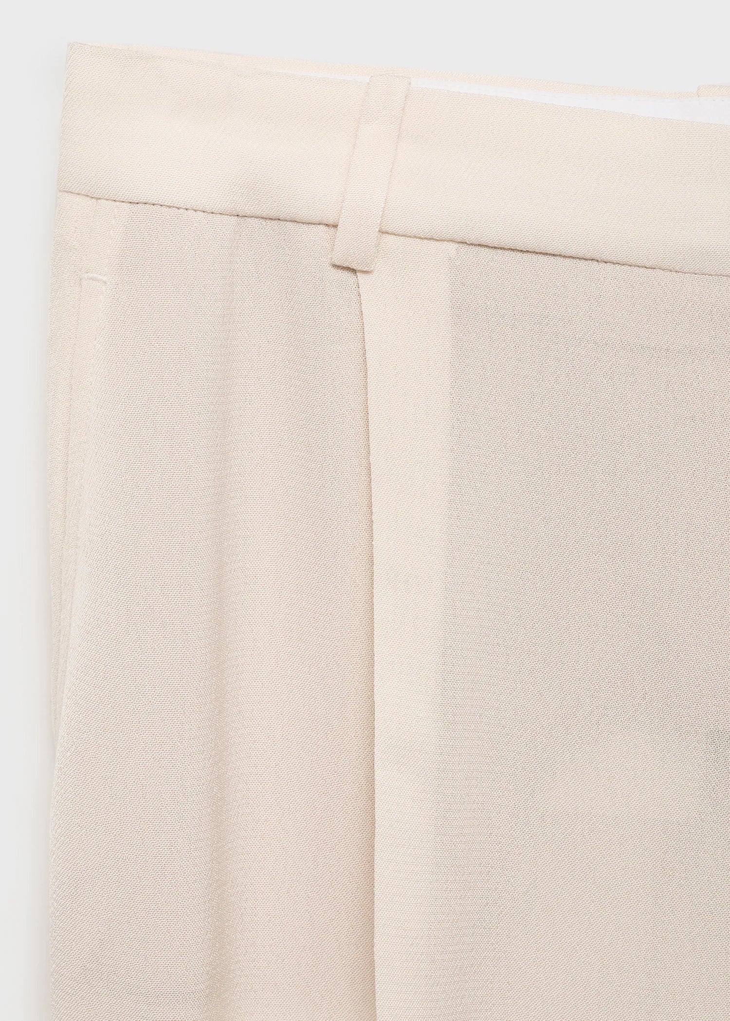 Straight Fit Suit Trousers