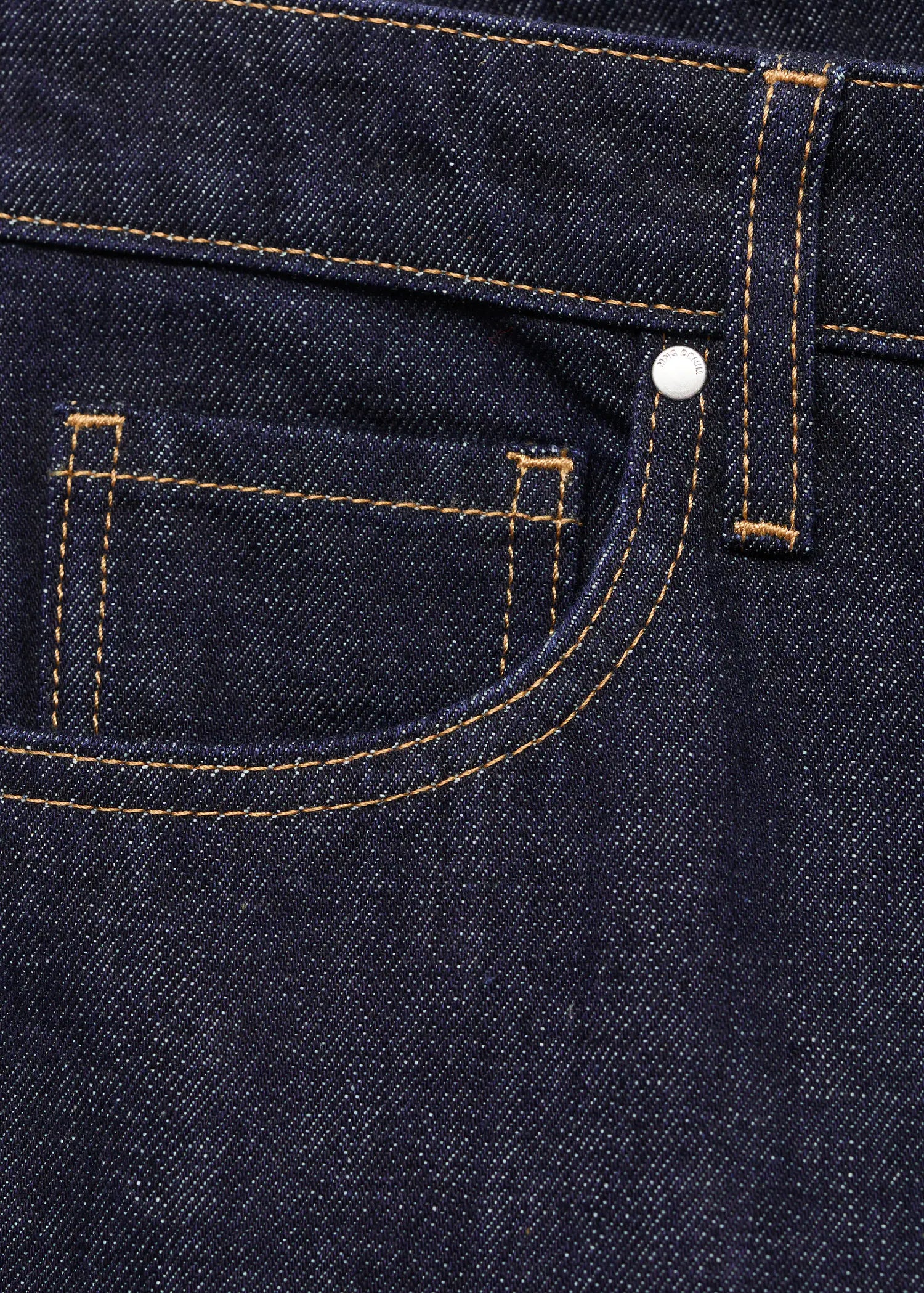 Straight Leg Jeans With Openings