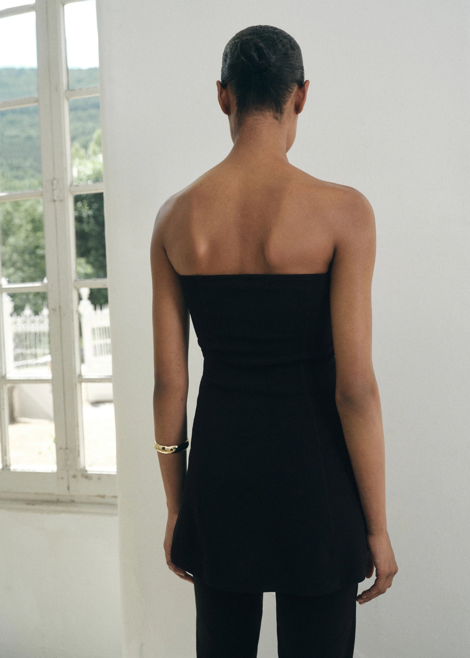 Strapless Knitted Top