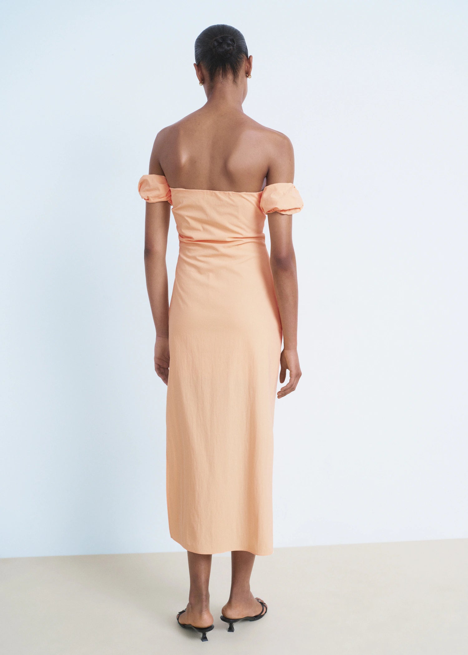 Strapless Midi Dress