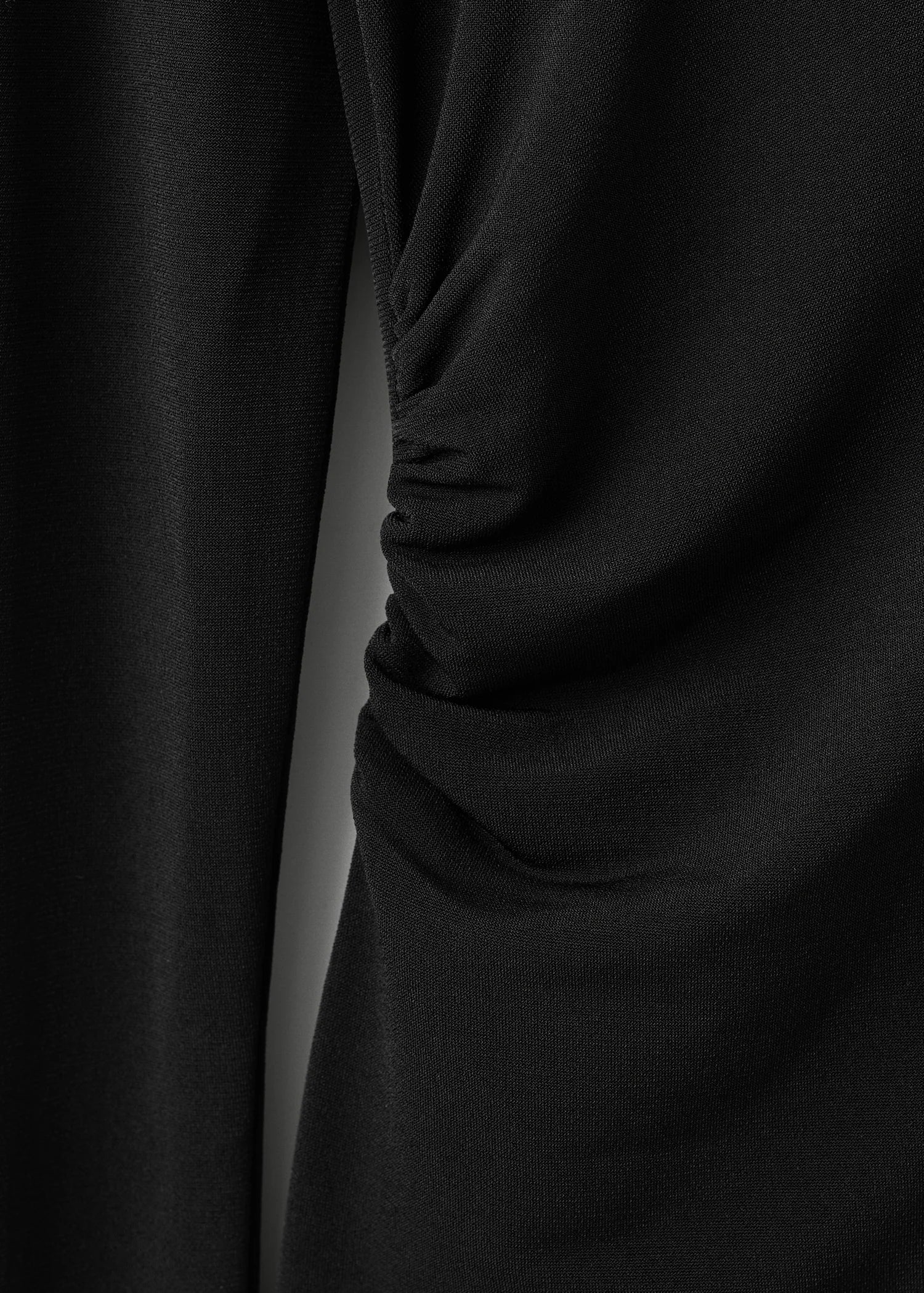 Strapless T Shirt With Metallic Detail