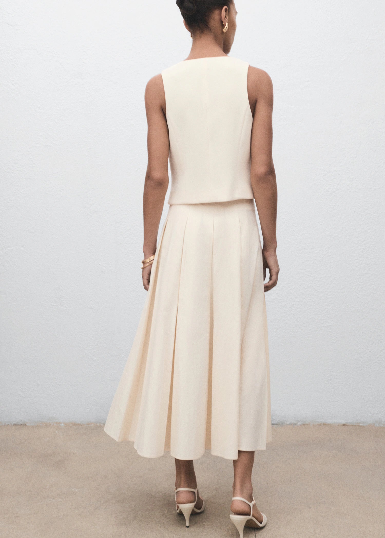 Suit Waistcoat With Buttons