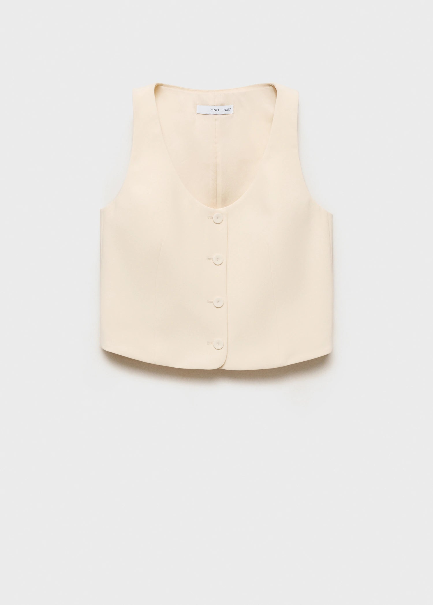 Suit Waistcoat With Buttons