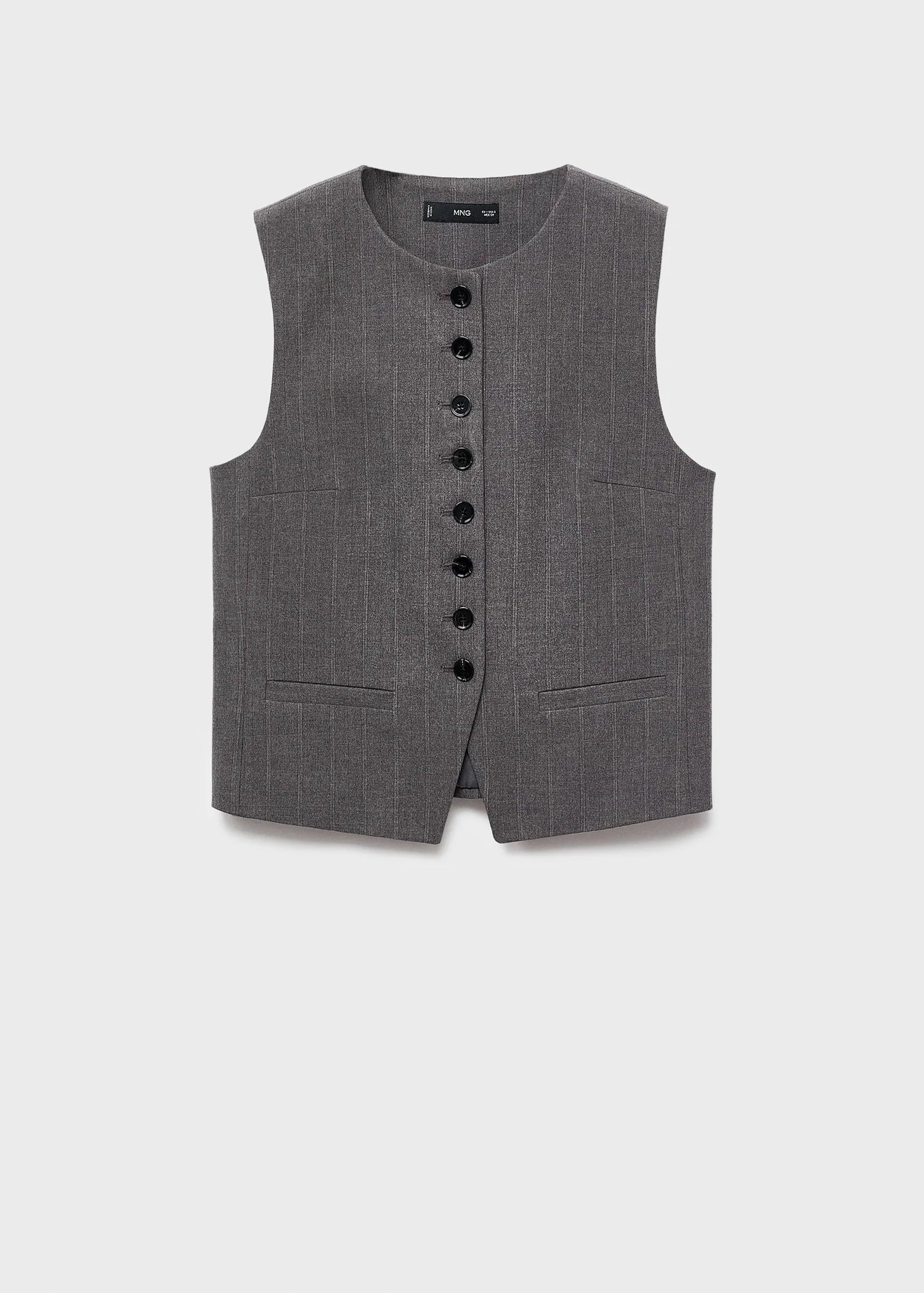 Suit Waistcoat With Buttons