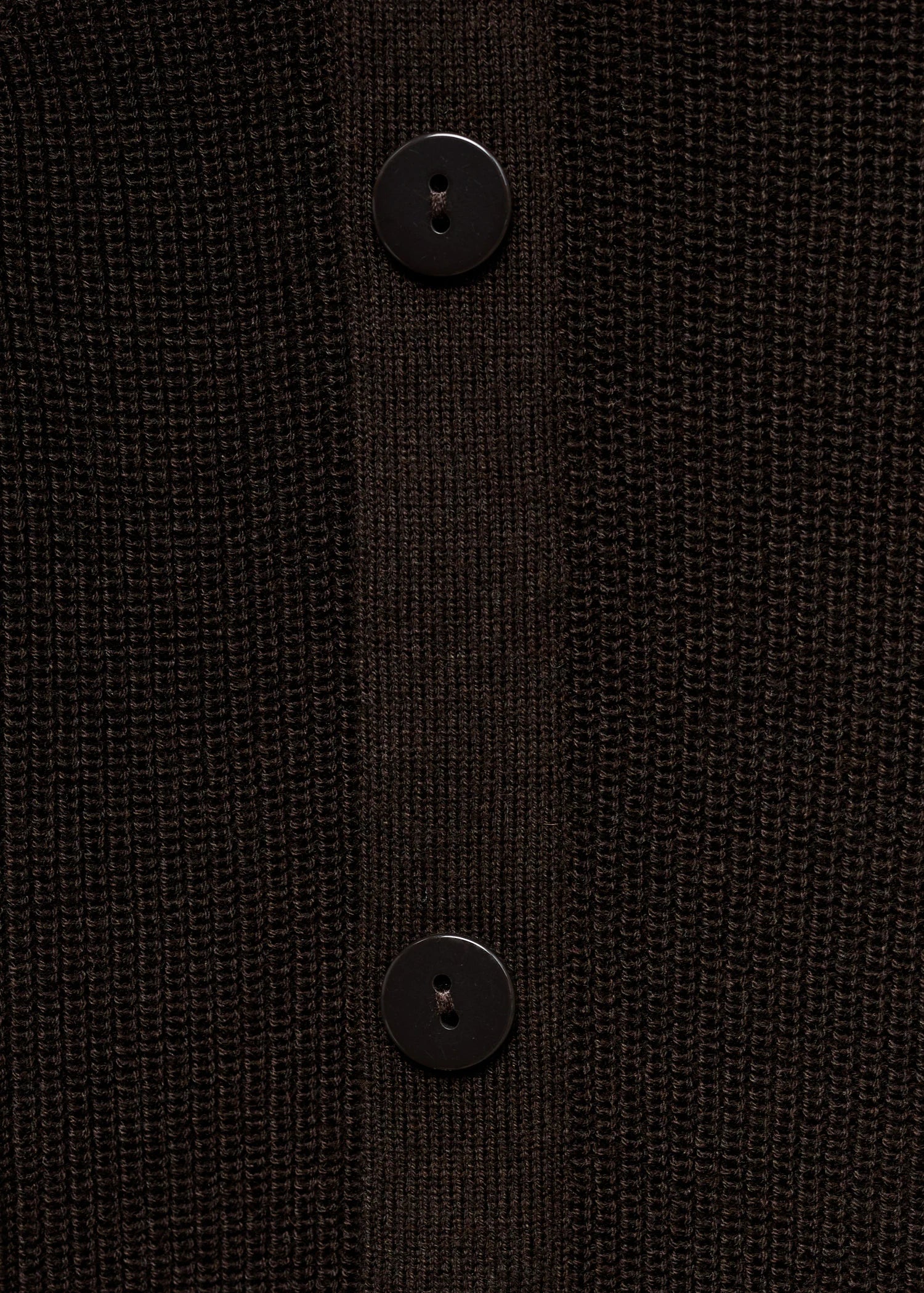Sweater With Asymmetrical Neck And Buttons