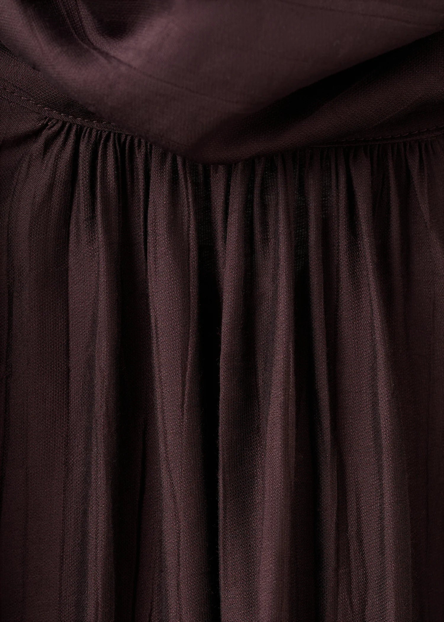 Textured Blouse With Foulard