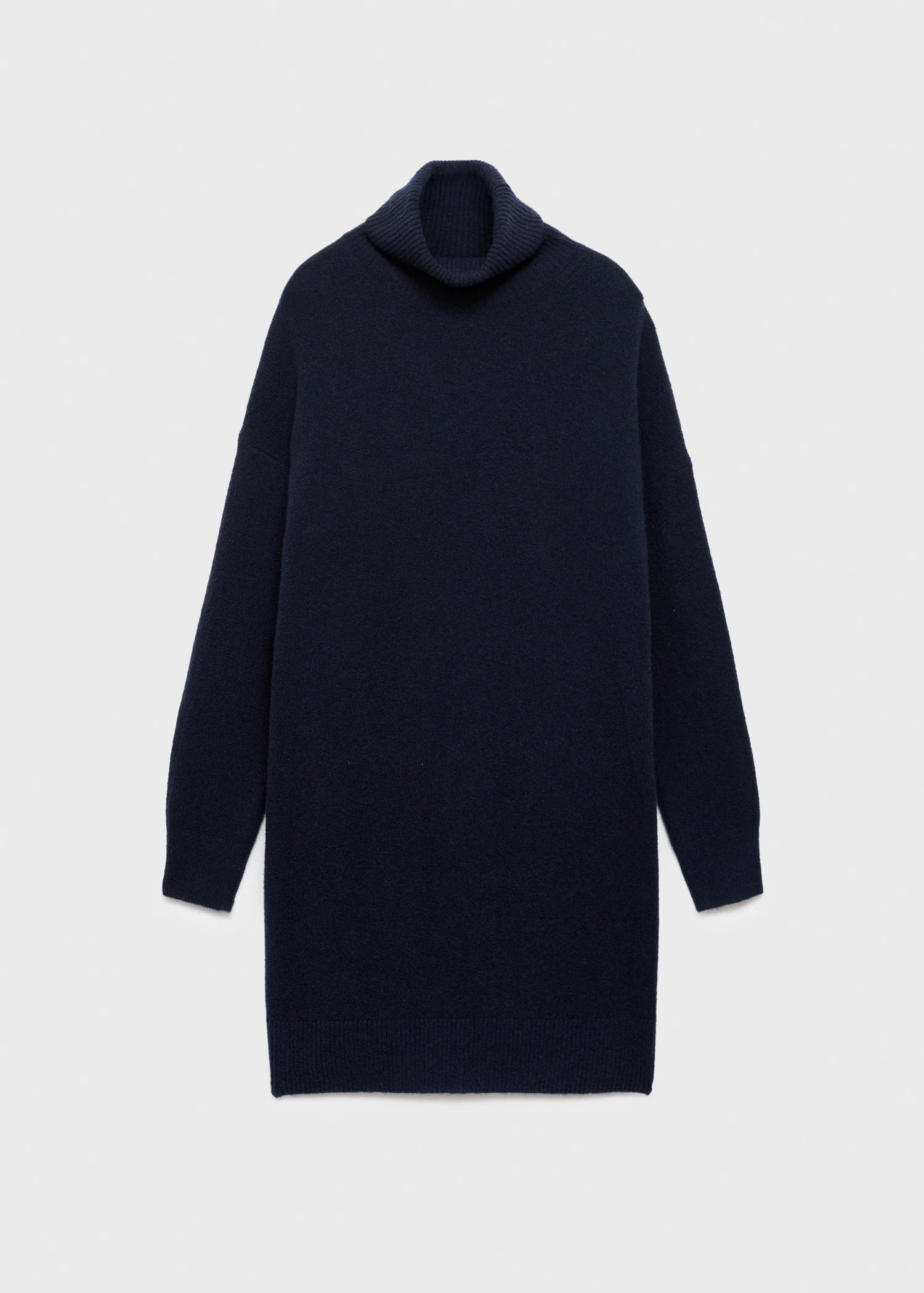 Turtle Neck Knit Dress