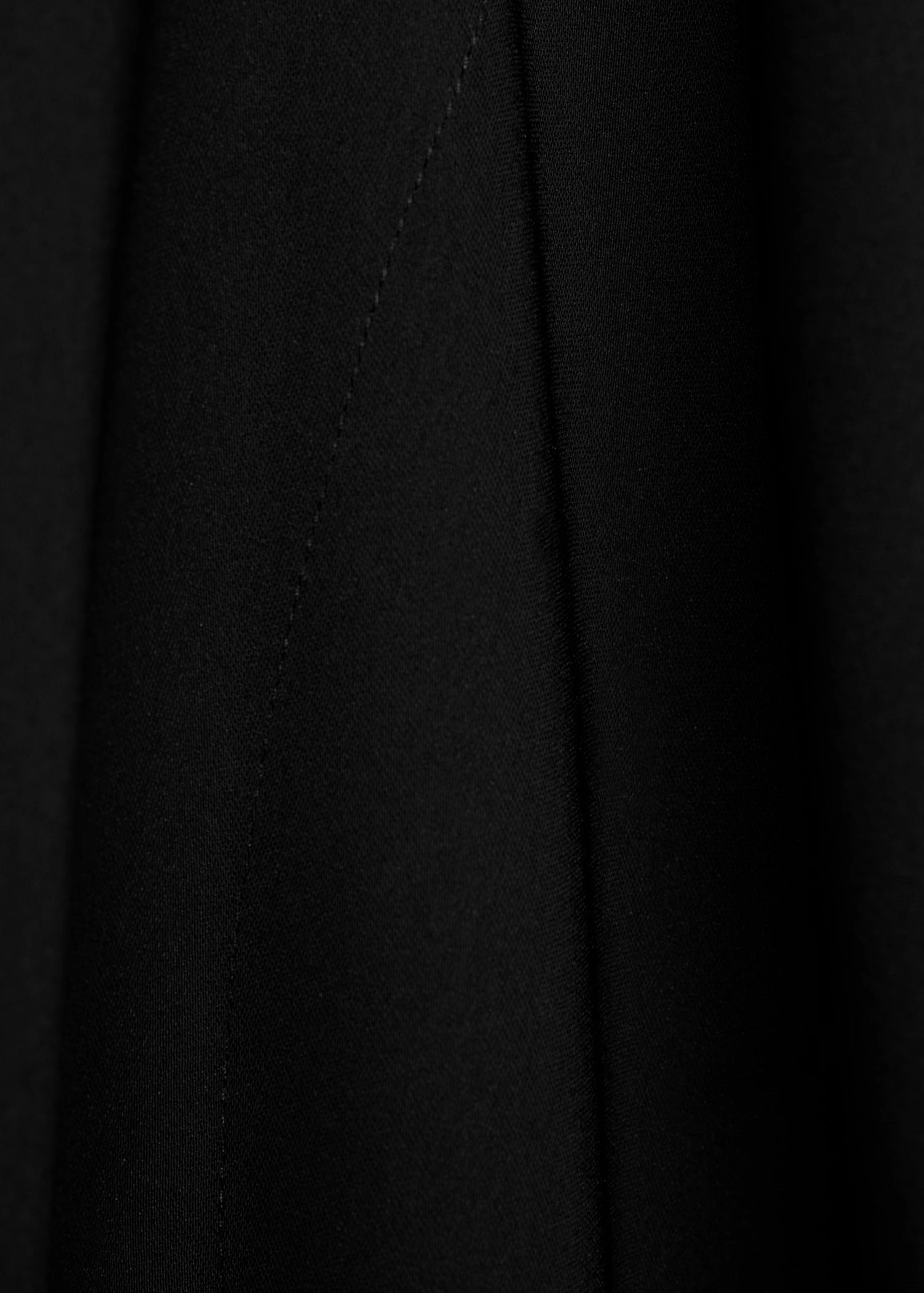 Turtleneck Dress With Asymmetrical Sleeves