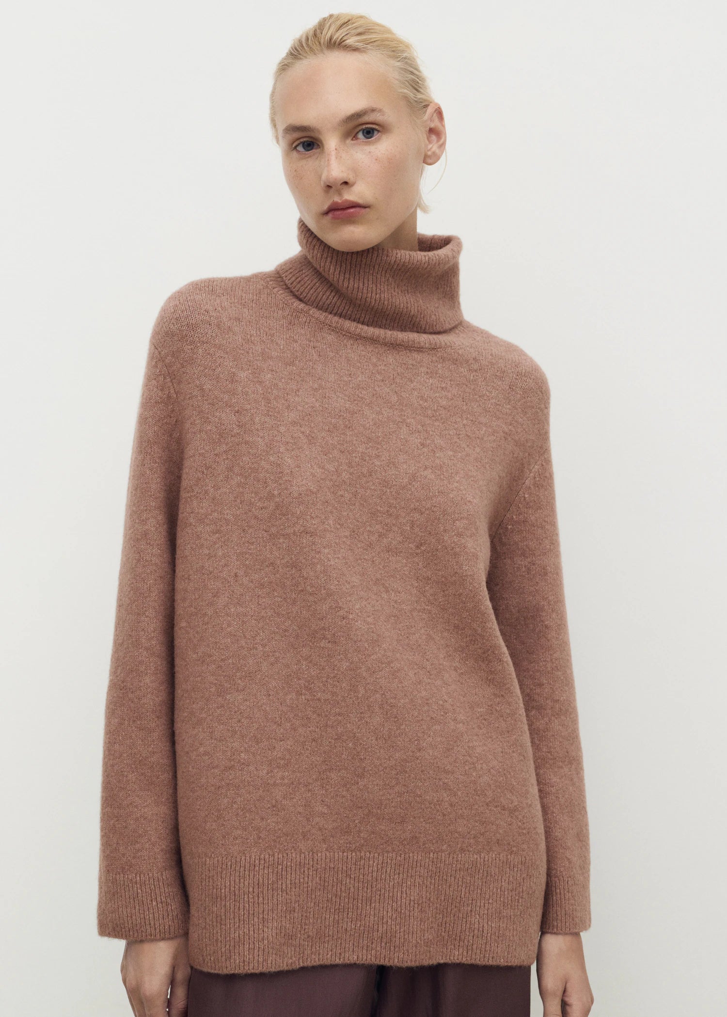 Turtleneck Knit Sweater
