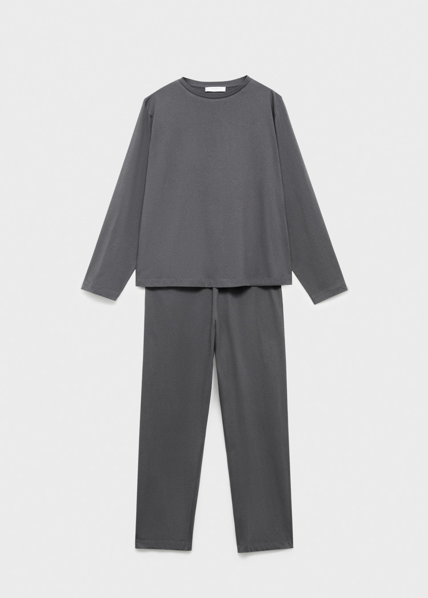 Two Piece Plain Cotton Pyjamas