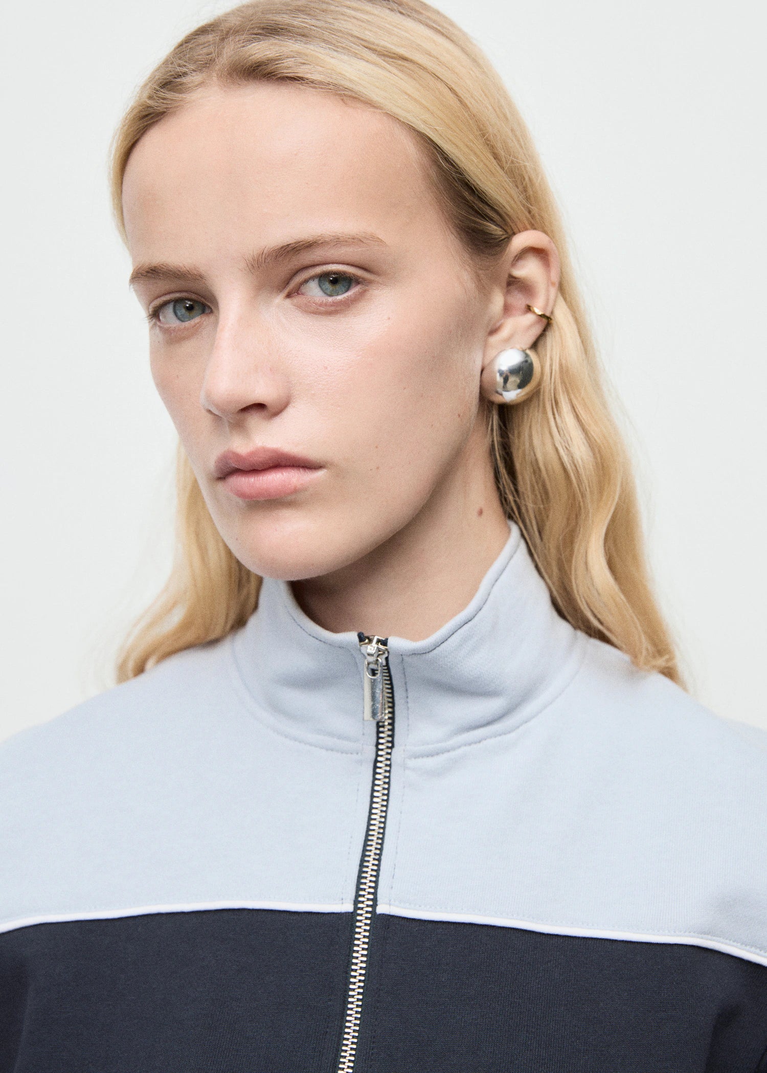 Two Tone Fitted Jacket