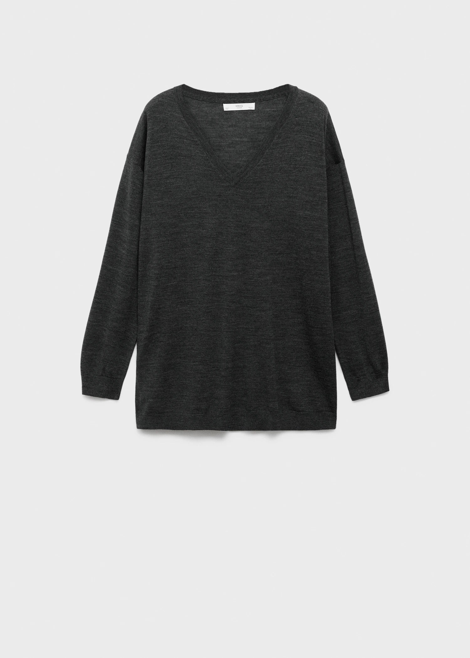 V Neck Wool Sweater
