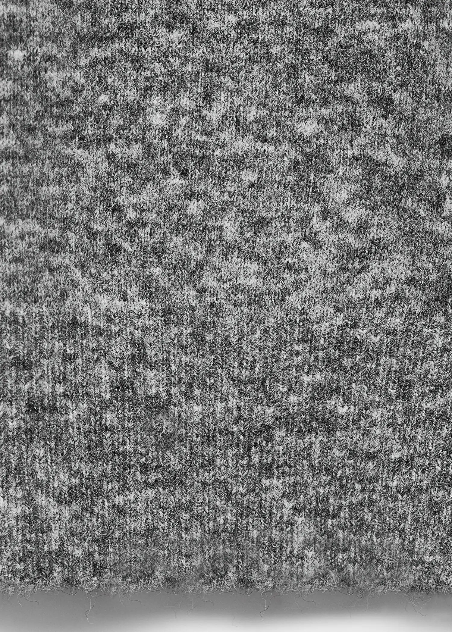 V Neck Wool Blend Cardigan