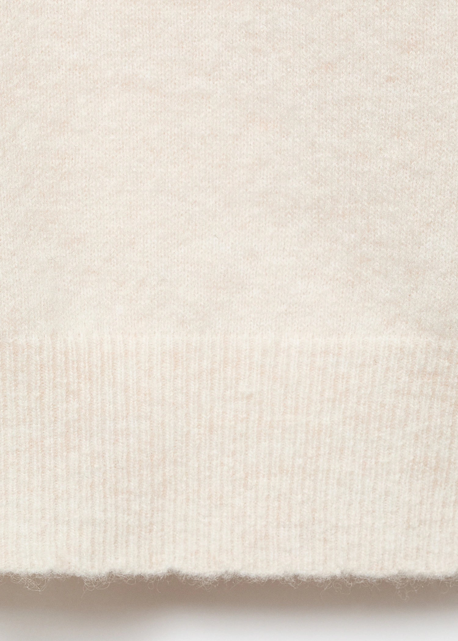 V Neck Wool Blend Cardigan