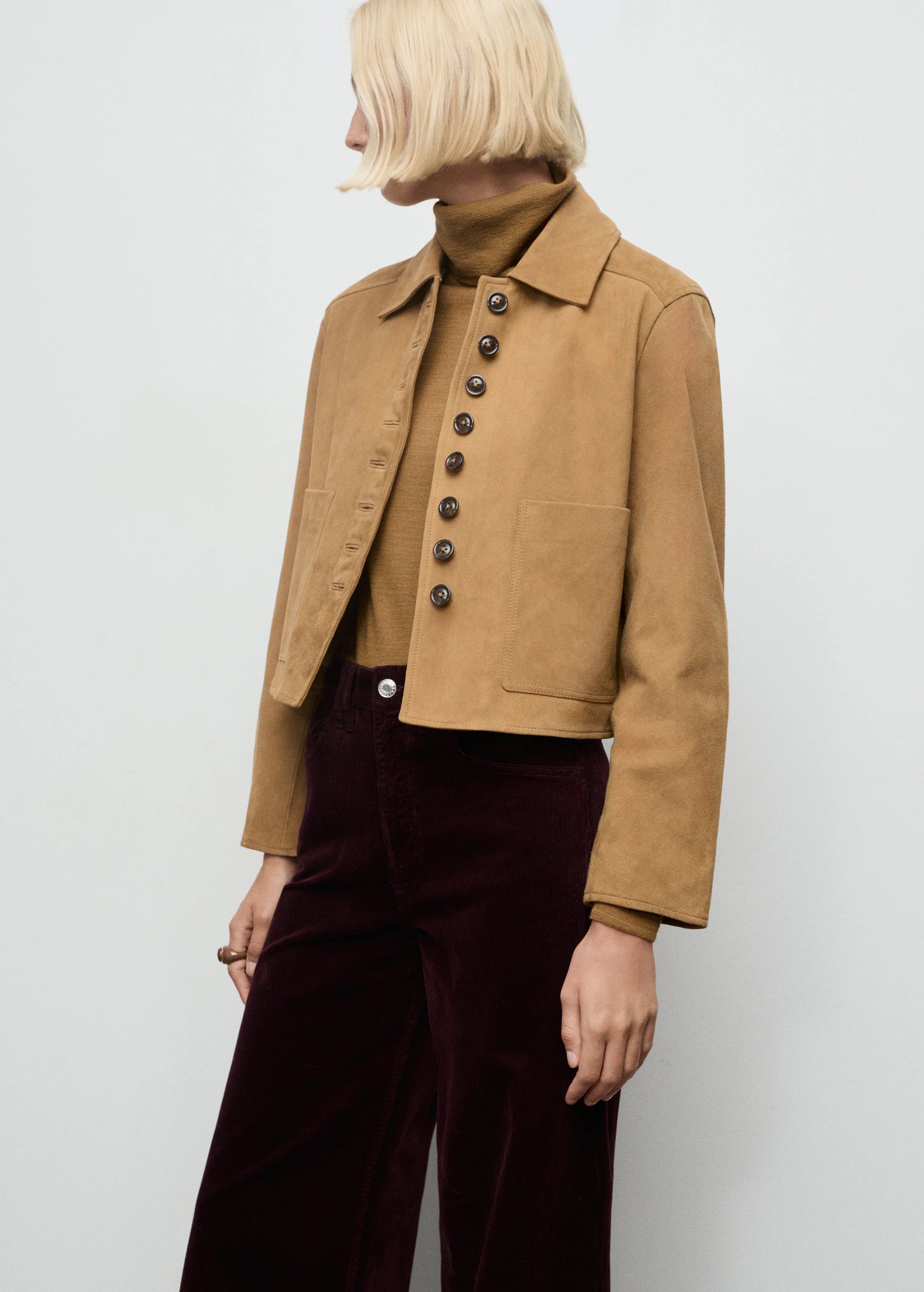 Wide Leg Corduroy Jeans