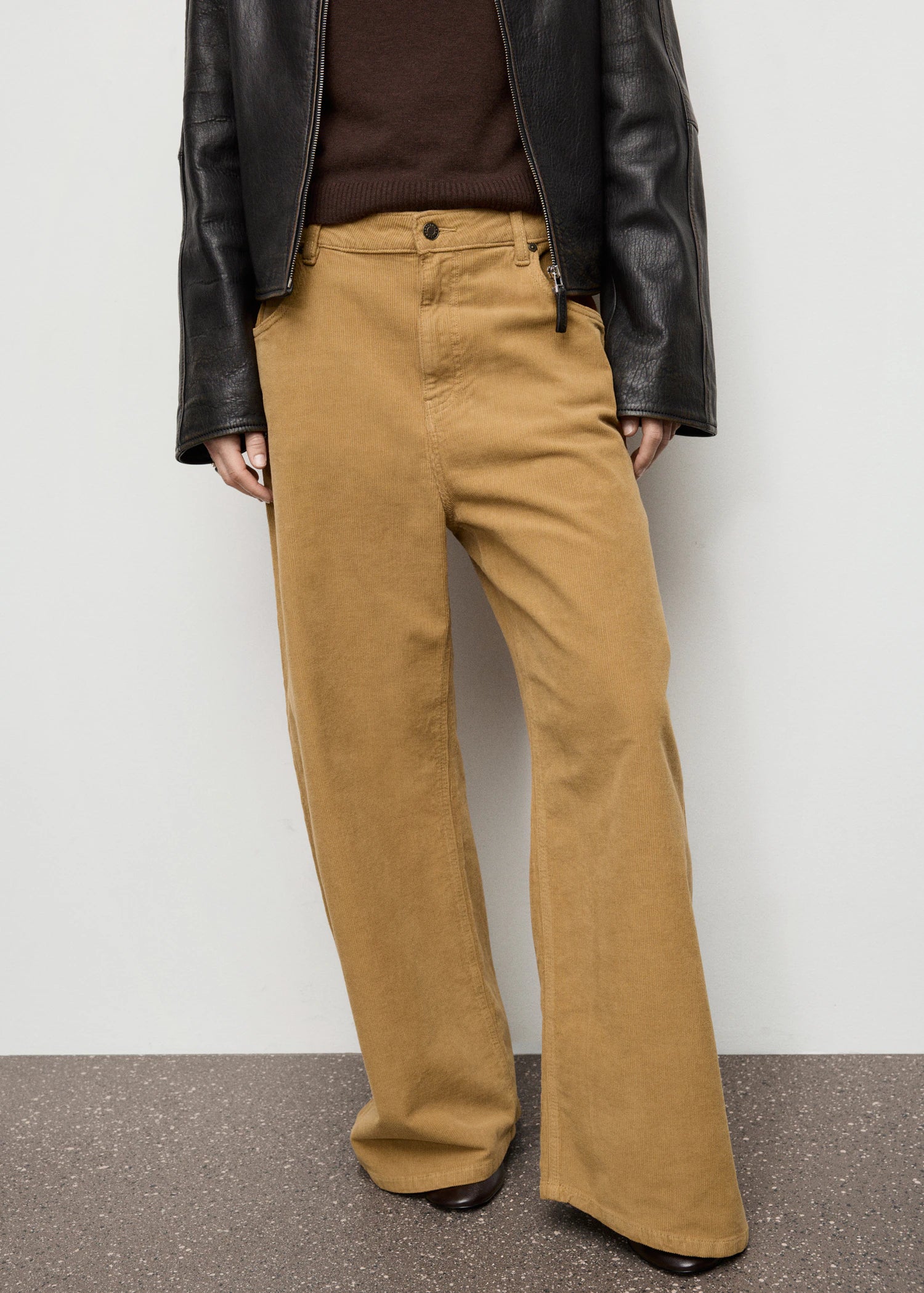 Wide Leg Corduroy Jeans