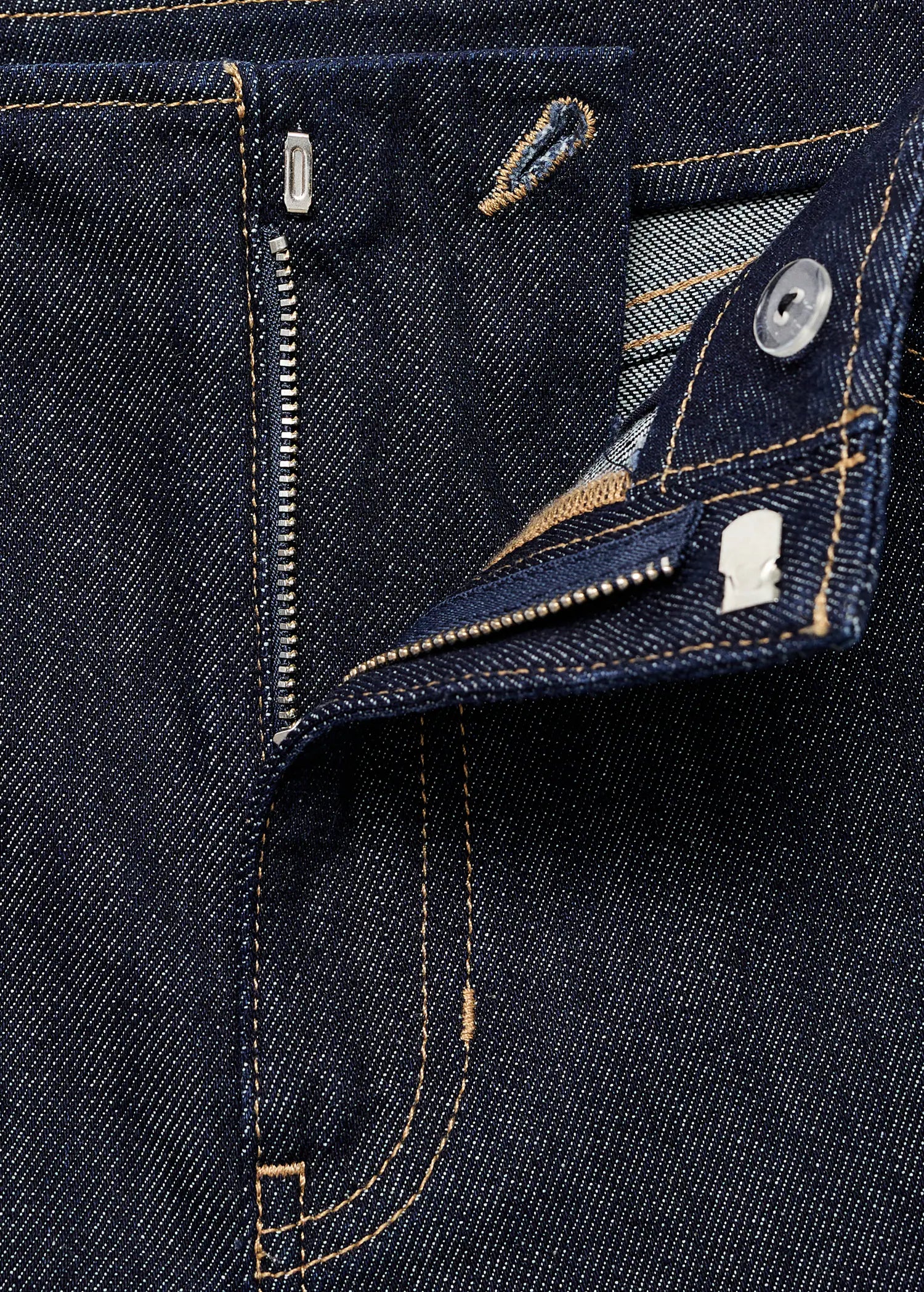 Wideleg Mid Rise Jeans