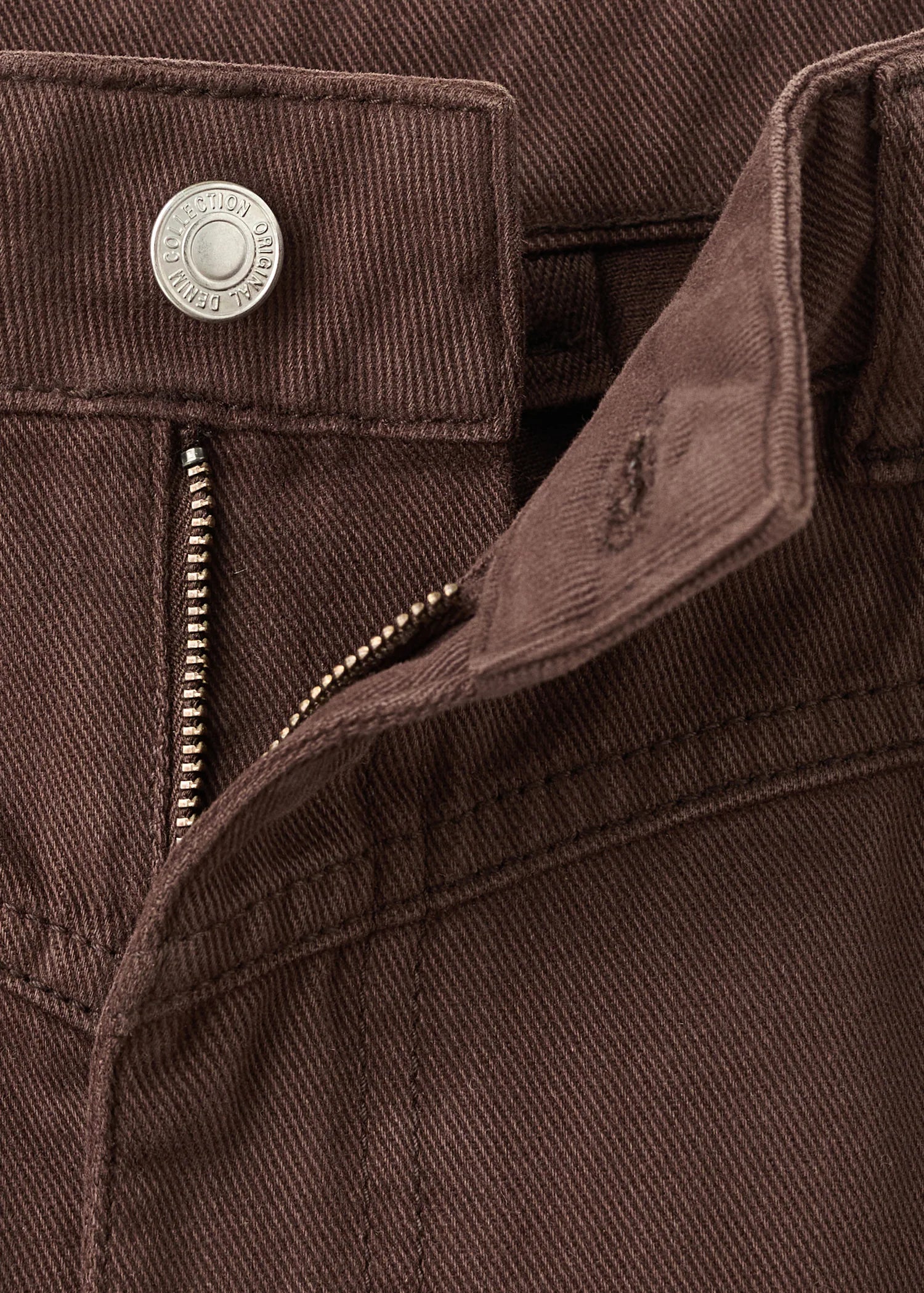 Wide Leg Mid Rise Loose Fit Jeans