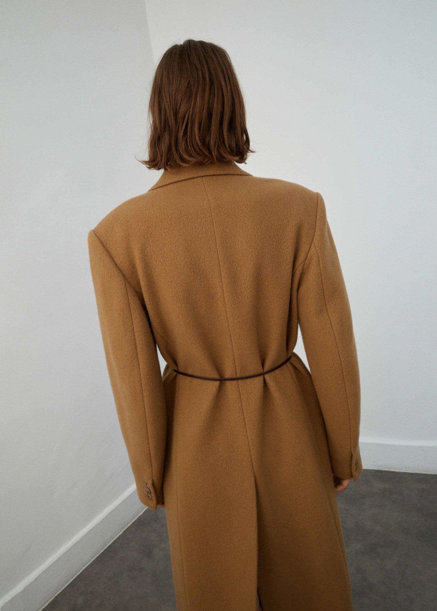 Wool Coat With Lapels