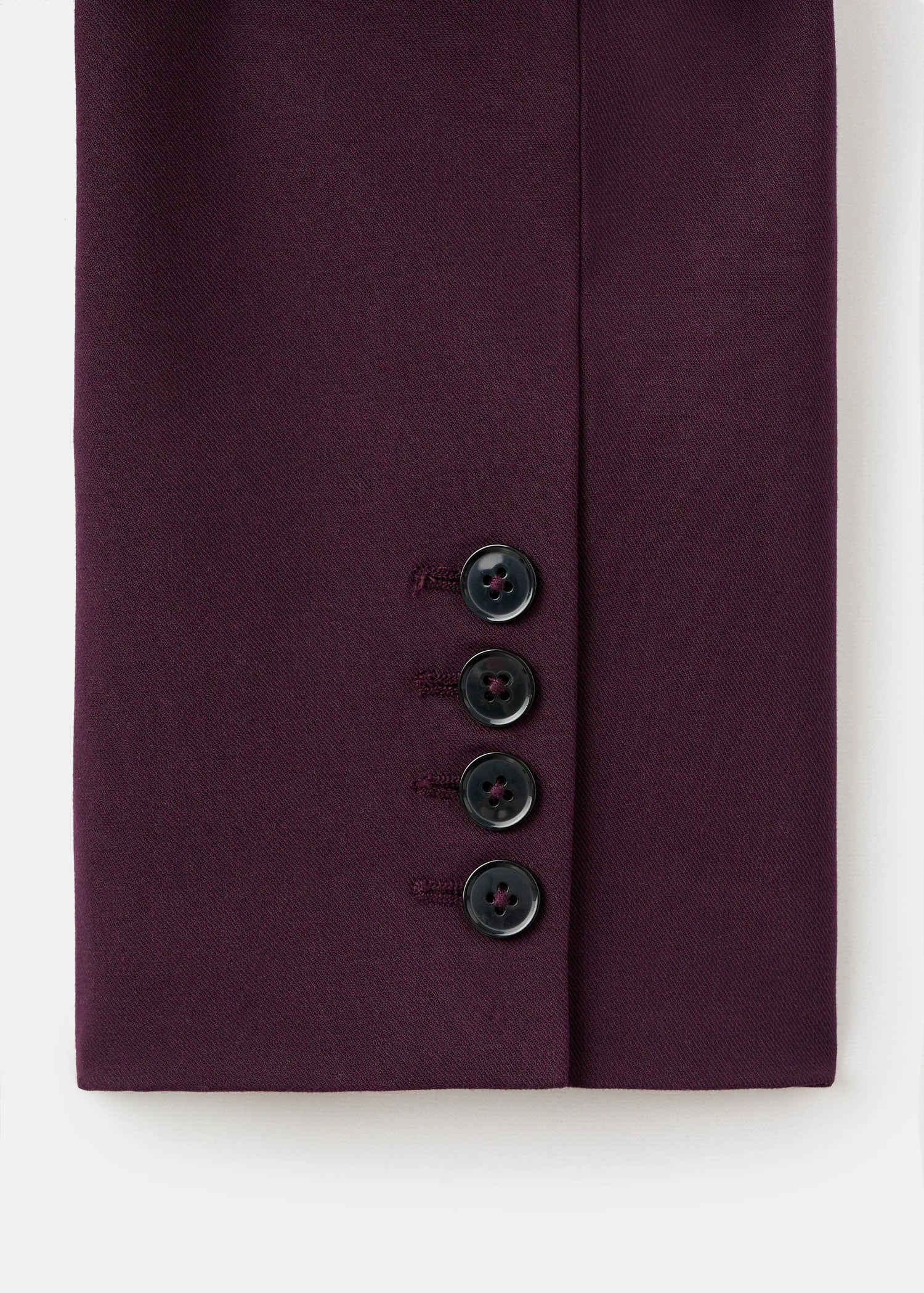 Wool Blend Suit Blazer