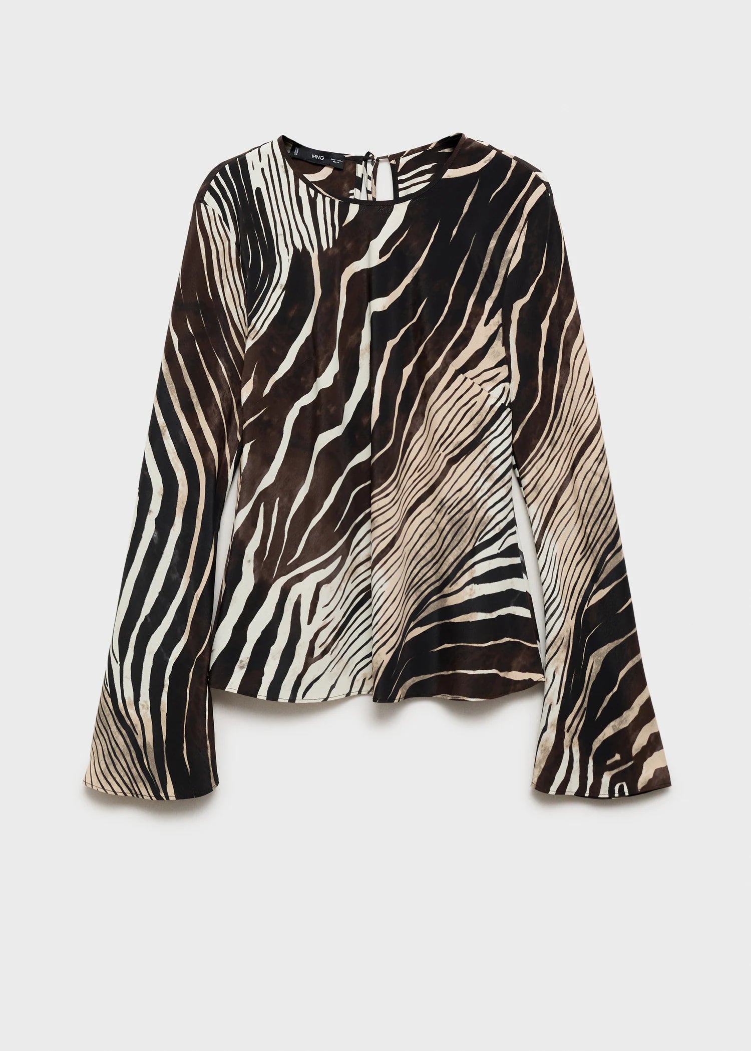 Zebra Print Blouse