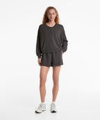RUNNING STYLE SPLIT LEATHER TRAINERS