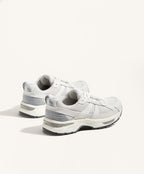 RUNNING STYLE SPLIT LEATHER TRAINERS
