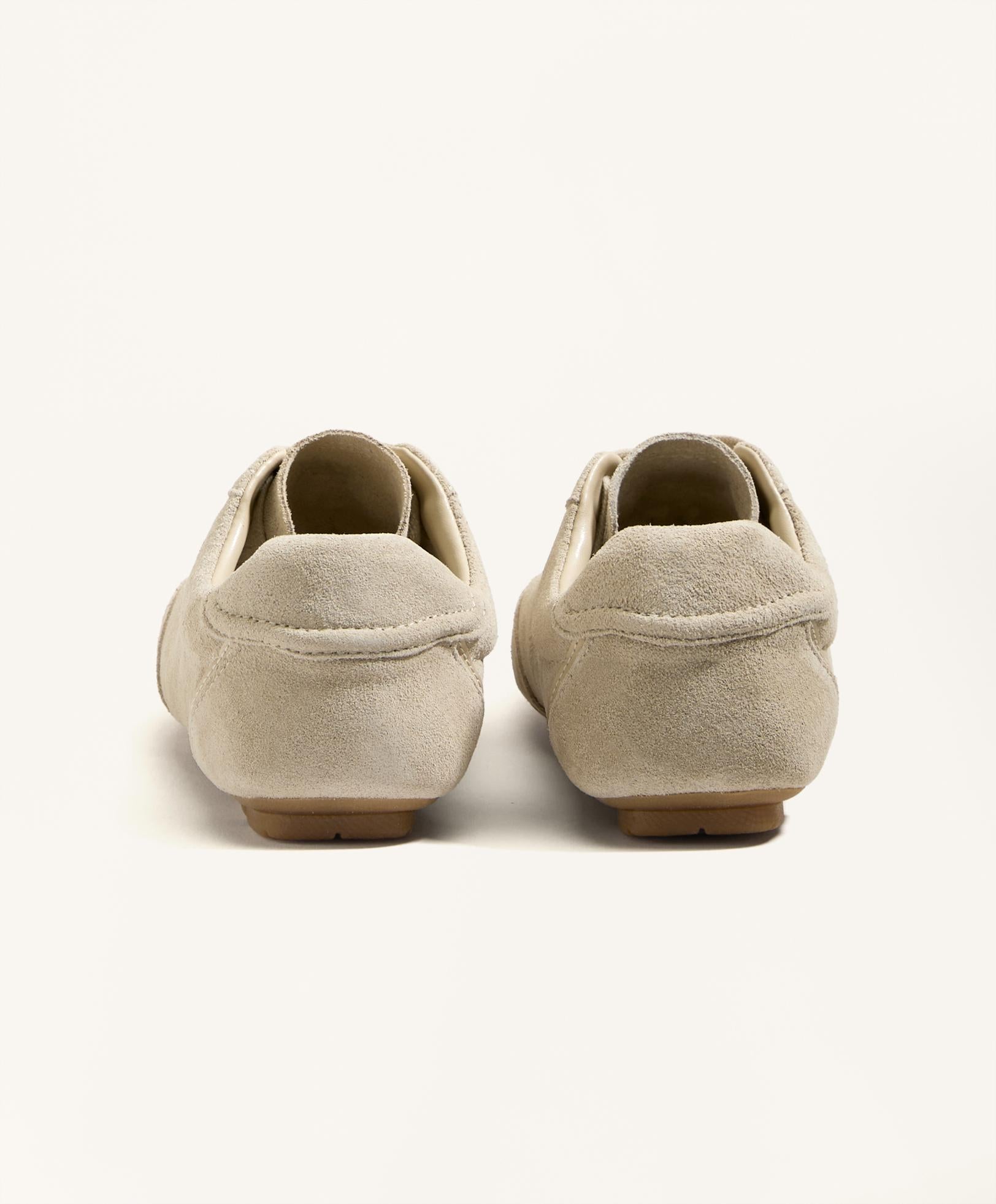 SPLIT LEATHER TRAINERS