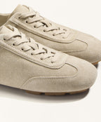SPLIT LEATHER TRAINERS