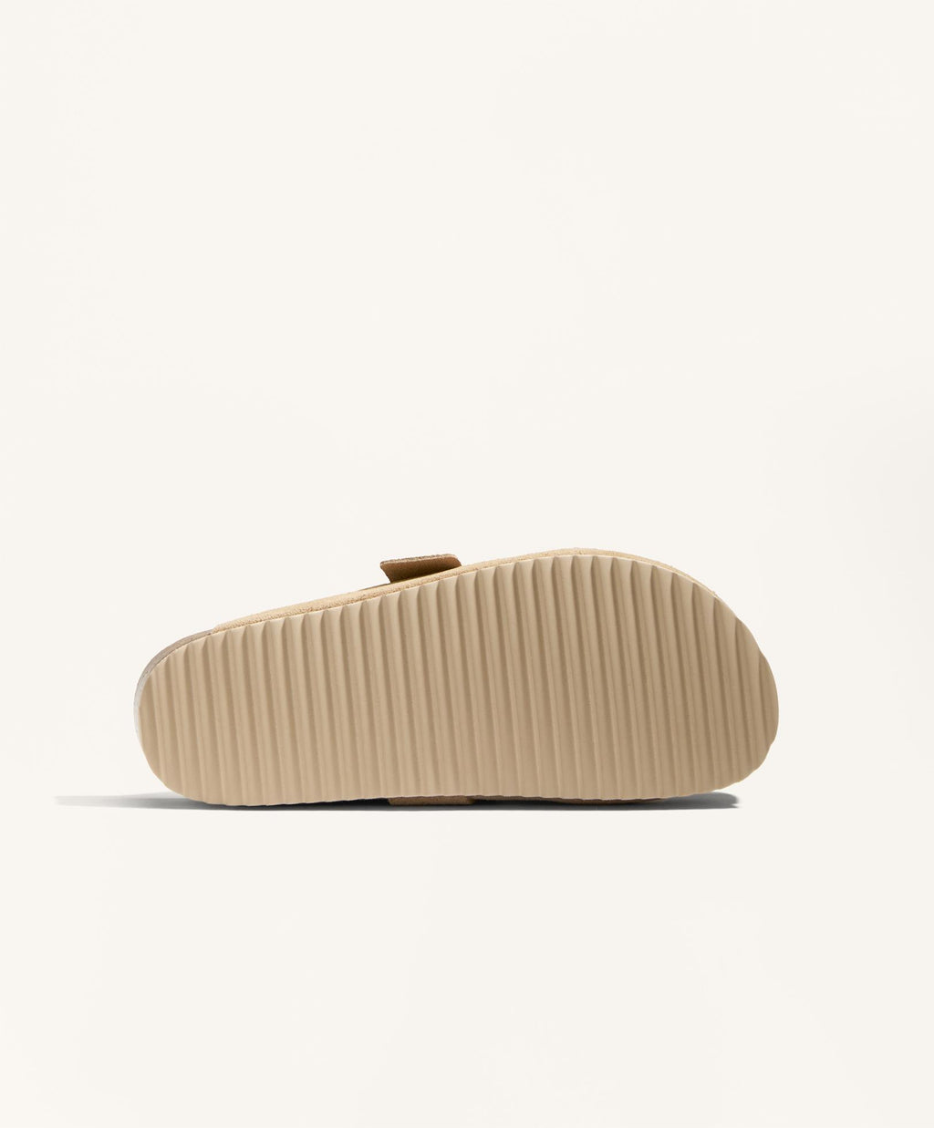 BUCKLED SPLIT LEATHER MULES
