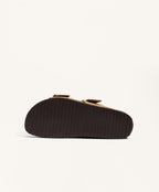 SUEDE BUCKLE SANDAL