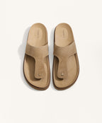 SUEDE T BAR SANDAL