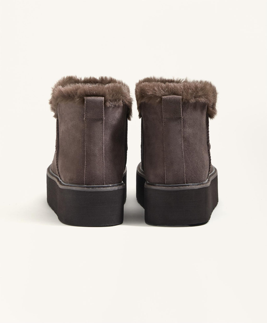 LEATHER PLATFORM BOOT