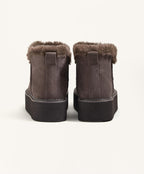 LEATHER PLATFORM BOOT